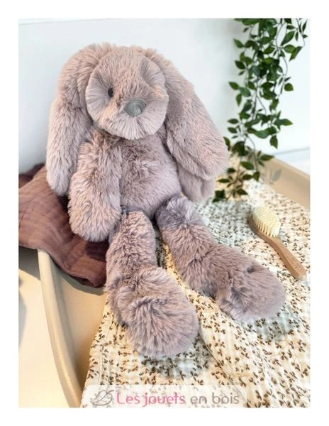 Recyceltes Rosa Hase Kuscheltier 38 Cm - Happy Horse 4 Recyceltes Rosa Hase Kuscheltier 38 Cm - Happy Horse – Bild 2