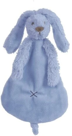 Happy Horse Hase Richie Tiefblau Schnuffeltuch