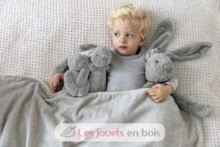 Grau Kaninchen Richie 38 Cm - Happy Horse 7 Grau Kaninchen Richie 38 Cm - Happy Horse -Happy Horse peluches happy horse lapin richie 2